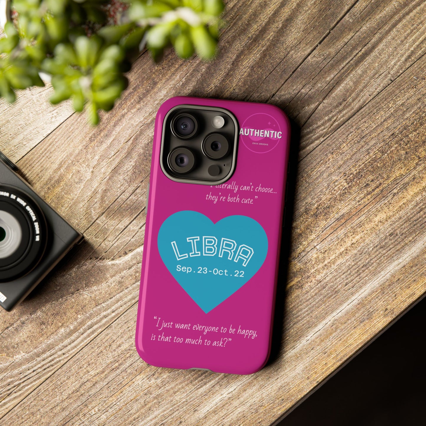 Libra Phone Case - Zodiac Heart Design, Astrology Gift, Libra Season, Cute Phone Case, Birthday Gift for Her