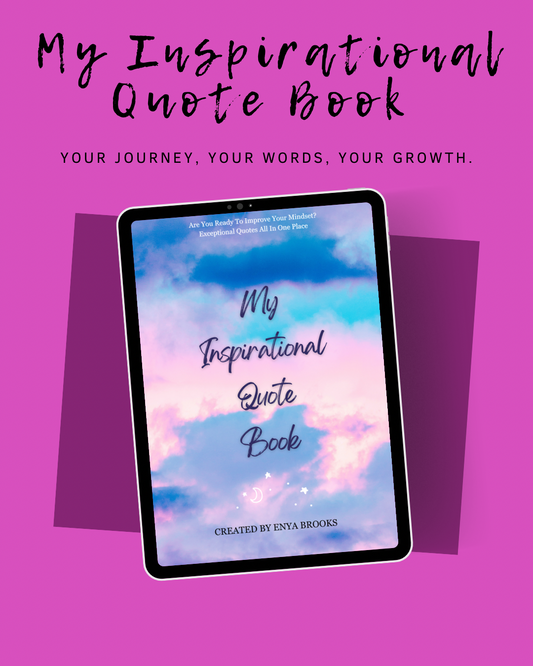 My Inspirational Quote Book: Daily Motivation & Timeless Wisdom for Personal Growth